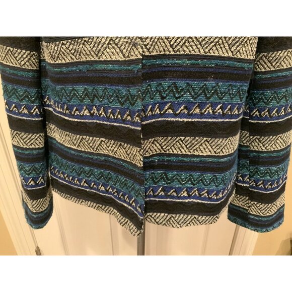 Tahari Arthur S. Levine Multicolor Geometric Patterned Jacket, Size 16 (US) - Picture 3 of 9